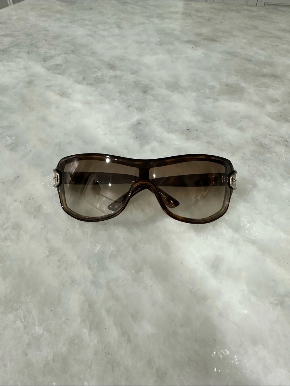 Vintage Gucci Y2K Tortoise Shell Sunglasses